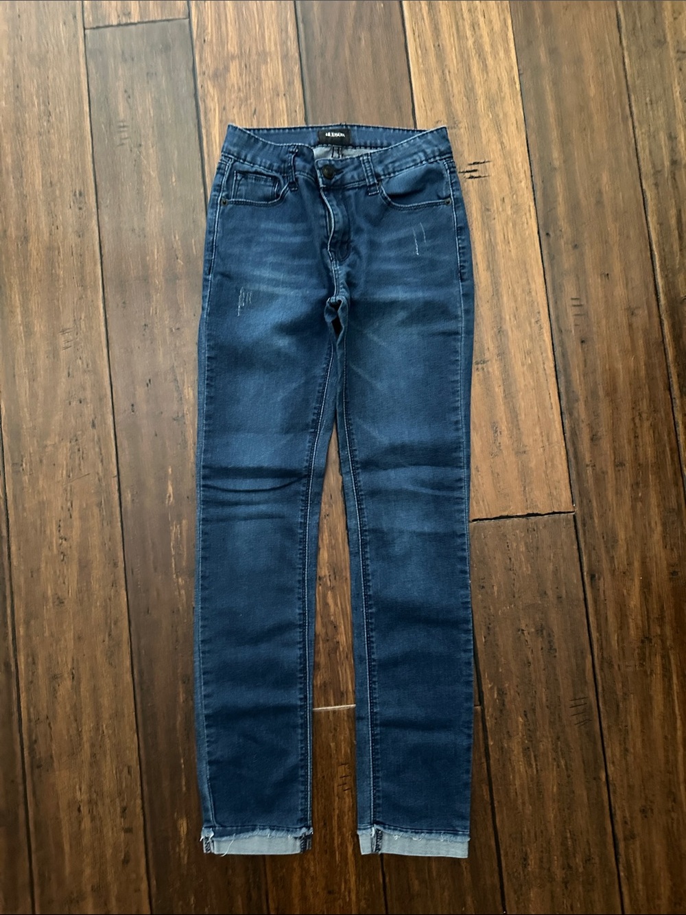 Hudson Jeans Dark Blue Skinny Stretch Jeans